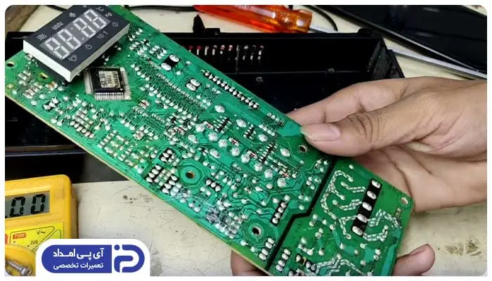 خرابی برد مایکروفر