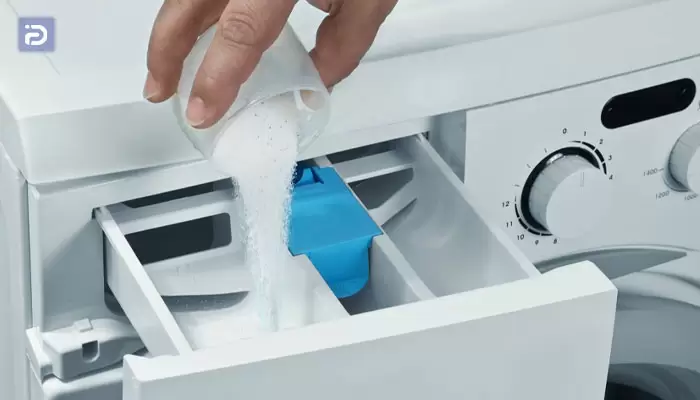 عدم توجه به میزان مواد شوینده ماشین لباسشویی