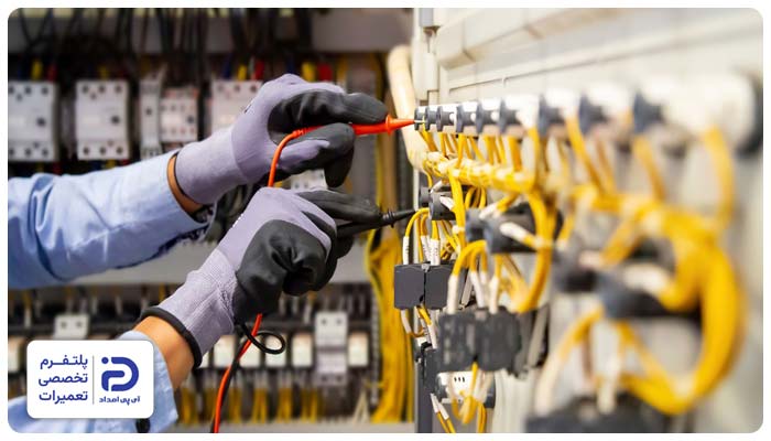 نوسانات برق علت کار نکردن دور تند لباسشویی