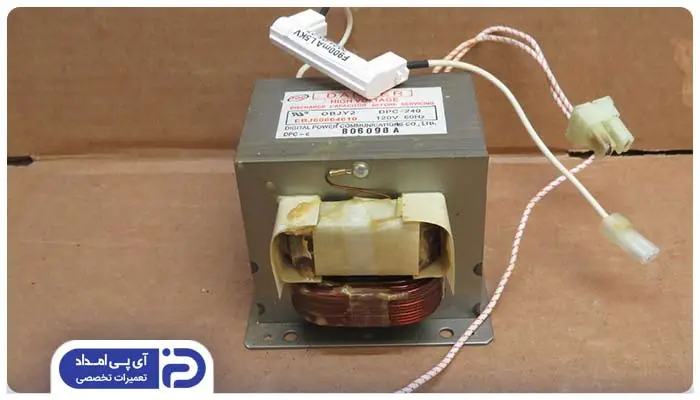 ایراد در منبع تغذیه ماکروفر