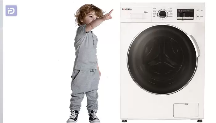 آیا ماشین لباسشویی جنرال آدمیرال قفل کودک دارد؟