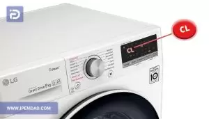 علت ارور cl لباسشویی ال جی