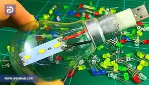 ویدیو ترفندهایی برای ساخت چراغ LED