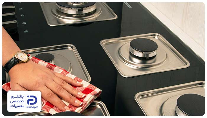 نفوذ آب علت برق داشتن بدنه گاز