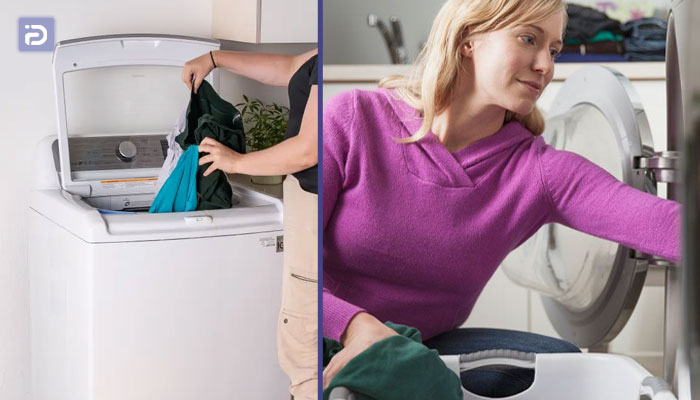 کدام یک لباس ها را تمیزتر می شوید، لباسشویی درب جلو یا درب بالا