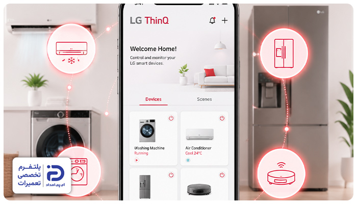 آشنایی با اپلیکیشن LG ThinQ