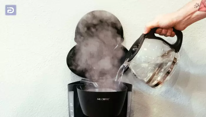 آب جوشیده برای دستگاه اسپرسو