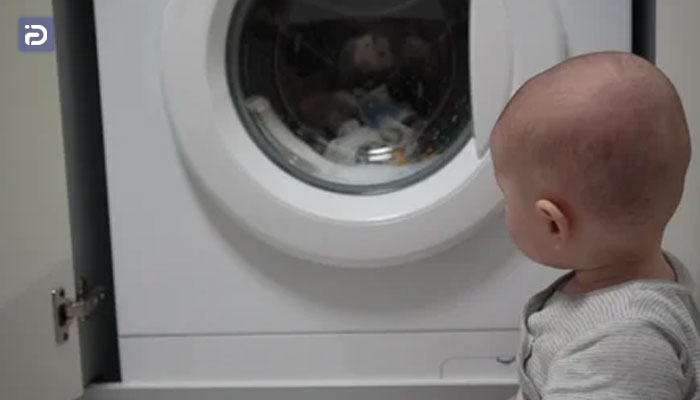آیا ماشین لباسشویی نف قفل کودک دارد؟