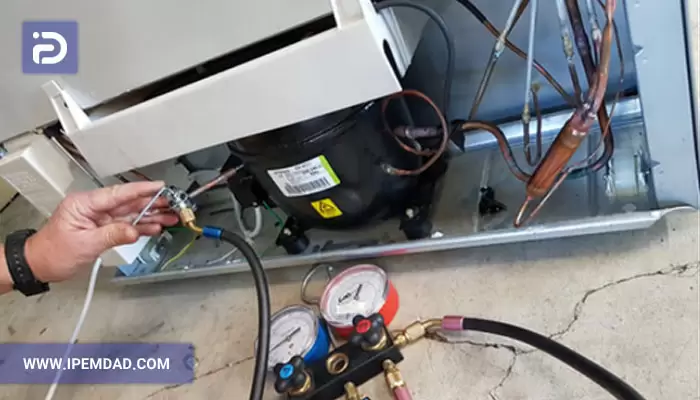 شارژ گاز یخچال دوو