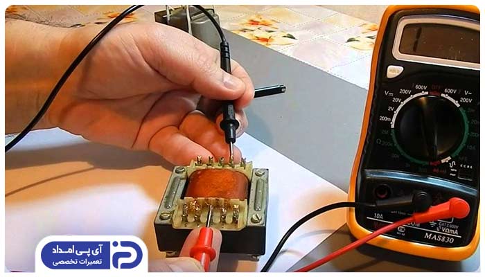 مراحل عیب‌ یابی ترانس جرقه‌ زن اجاق گاز