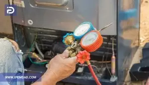 شارژ گاز یخچال جنرال الکتریک