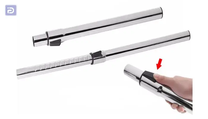 نحوه باز کردن لوله تلسکوپی جاروبرقی