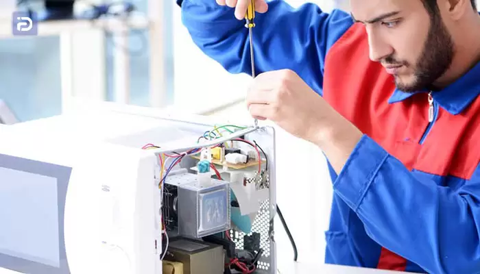 ارور f5 ماکروفر ال جی