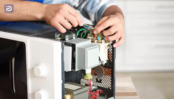 علل کد f15 ماکروفر ال جی