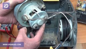 تعمیر موتور جاروبرقی سوخته