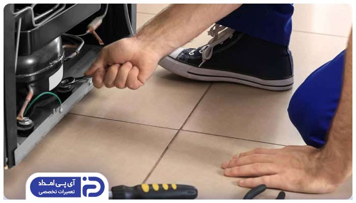 تعویض موتور یخچال فریزر یا ساید بای ساید دوو