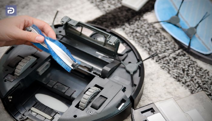 تمیز کردن فیلتر جاروبرقی رباتیک