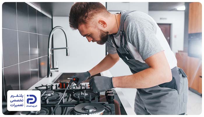 سرویس اجاق گاز تکنو
