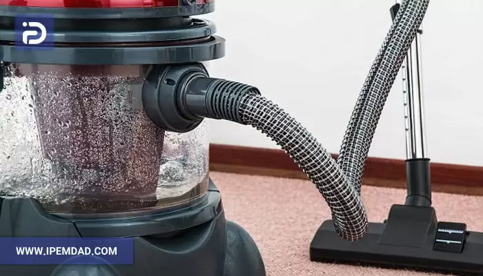 آب رفتن داخل جاروبرقی