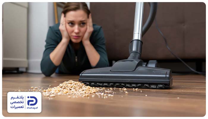 ضعیف شدن مکش جاروبرقی میدیا