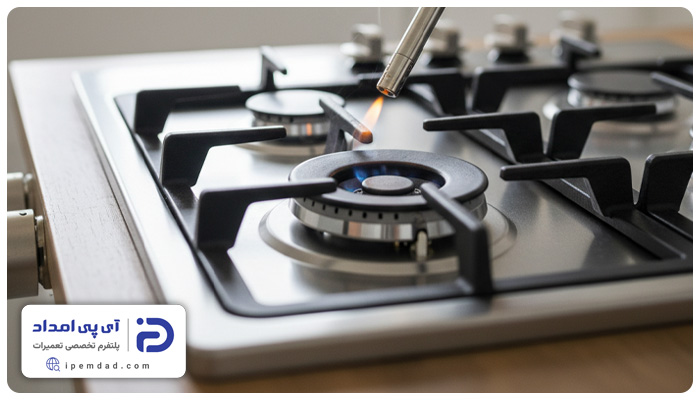 علت خاموش شدن شعله اجاق گاز