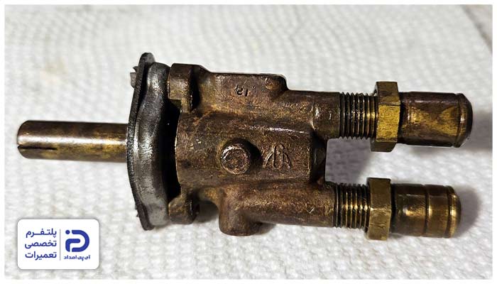 کثیف یا چرب بودن شیر گاز