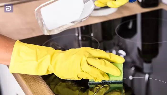 تمیز کردن اجاق گازهای شیشه ای آلتون