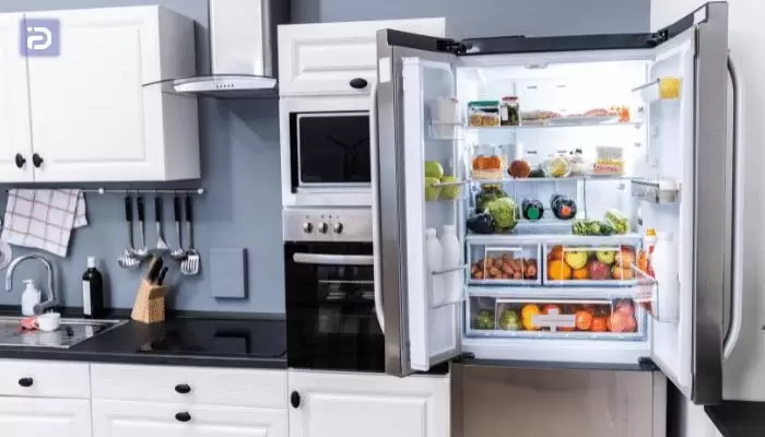 آیا با باز بودن درب یخچال مابه گاز خالی میشود؟