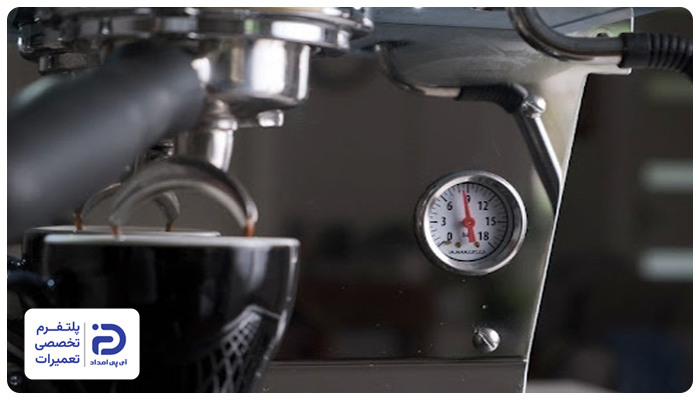 فشار آب زیاد؛ از دلایل کرما ندادن اسپرسو