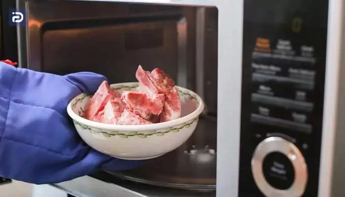 نحوه یخ زدایی در ماکروفر تکنو