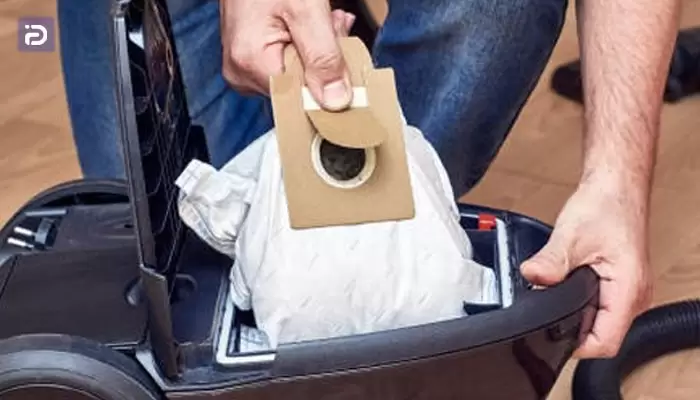 نحوه خالی کردن پاکت جاروبرقی هوور