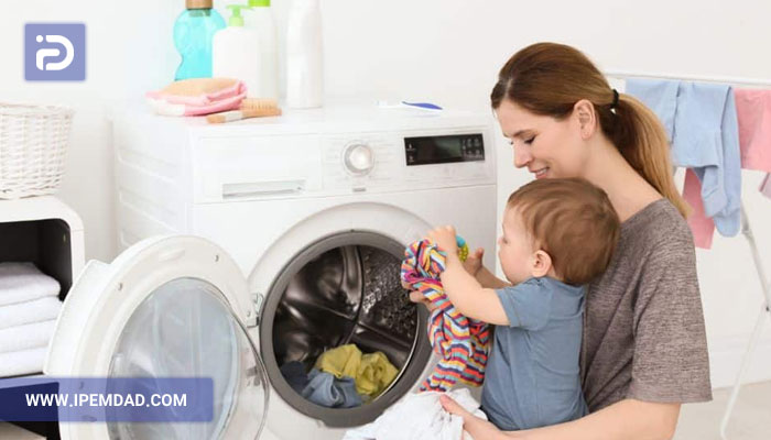 نکاتی مهم برای شستشو لباس نوزاد در لباسشویی