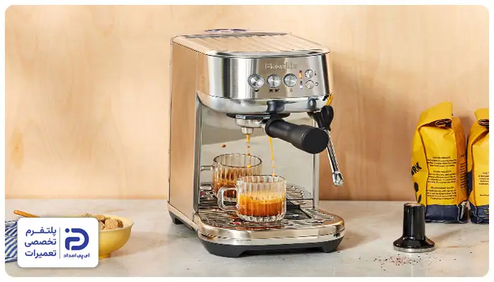 قدرت پایین دستگاه؛ از دلایل آبکی شدن اسپرسو