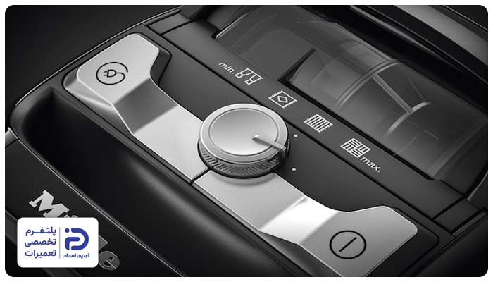 کار نکردن دکمه های جاروبرقی میله