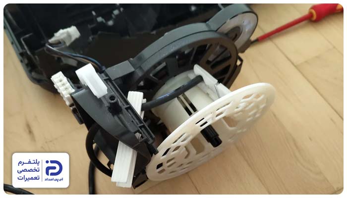 تعمیر سیم جمع کن جاروبرقی میله