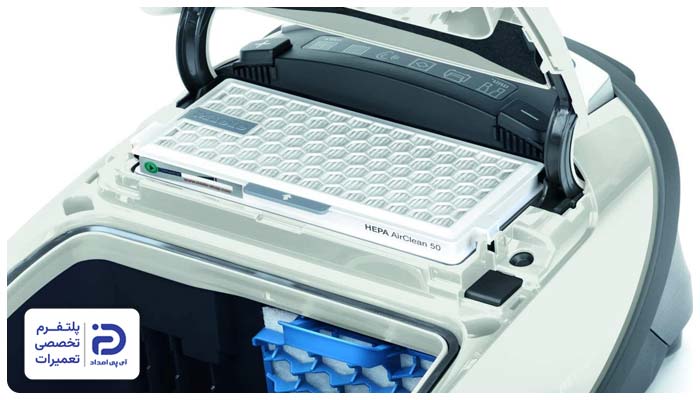 تعویض فیلتر جاروبرقی میله