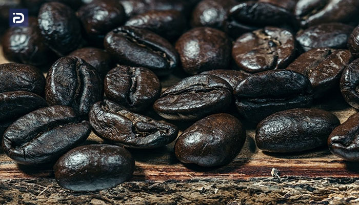 دانه های قهوه نامناسب