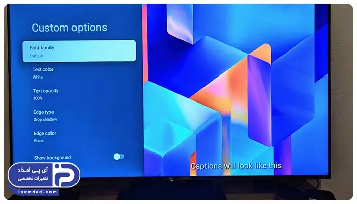 مشکل برعکس بودن زیرنویس در تلویزیون سامسونگ