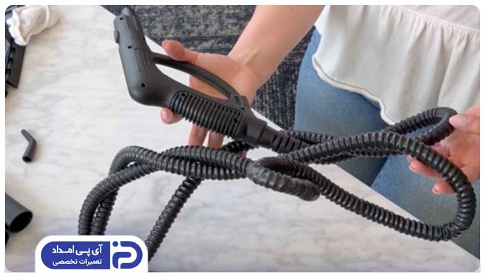 تعویض شلنگ و اتصالات بخارشوی هاردستون