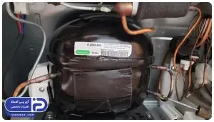 تعویض موتور یخچال مابه