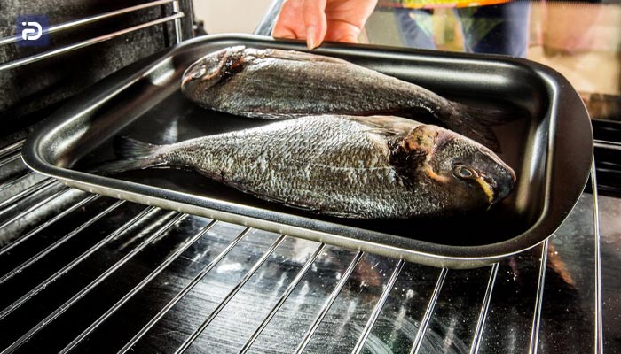 بهترین راه برای پخت ماهی در فر اجاق گاز اسنوا