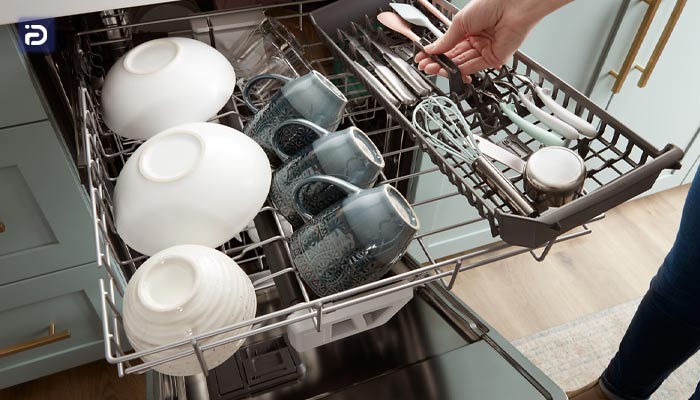 شیوه صحیح چیدن ظرف درون ظرفشویی هیوندای