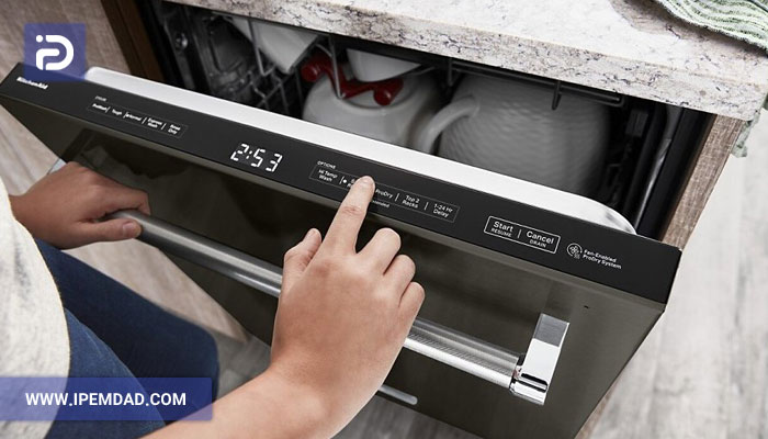 علت کار نکردن دکمه های ماشین ظرفشویی
