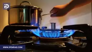 علت زیاد شدن شعله اجاق گاز