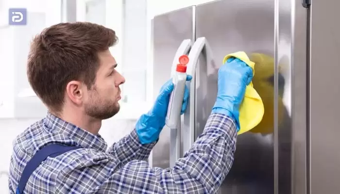 وسایل مورد نیاز برای از بین بردن خش روی یخچال ناسیونال