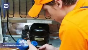 شارژ گاز یخچال وستینگهاوس