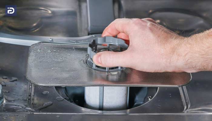 مسدود شدن فیلترهای ماشین ظرفشویی