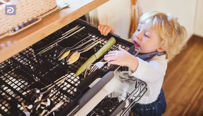 راهنمای فعال و غیر فعال کردن قفل کودک در ظرفشویی یوروپلاس