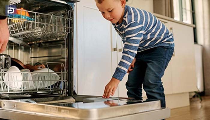 چگونه قفل کودک را در ظرفشویی یونیوا فعال و غیر فعال کنیم؟