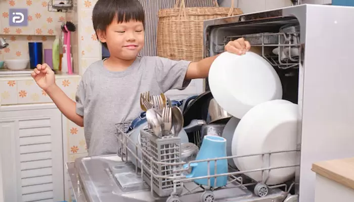 چگونه قفل کودک را در ظرفشویی کن فعال یا غیر فعال کنیم؟